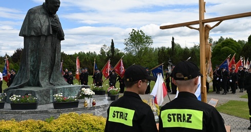 Strażacy i motocykliści dojechali do Gaździny Podhala 