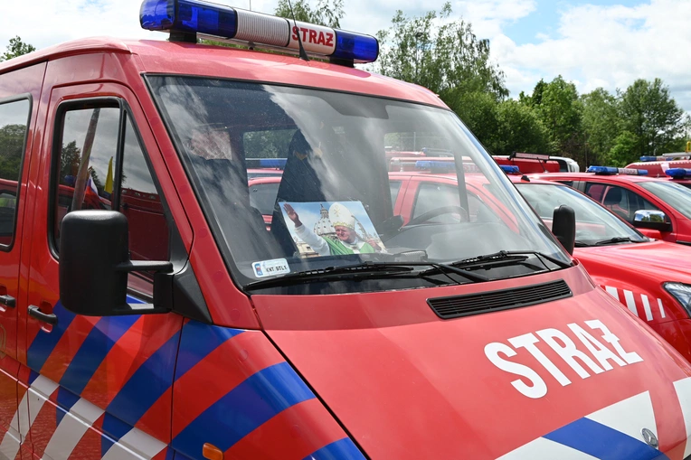 Strażacy i motocykliści dojechali do Gaździny Podhala 