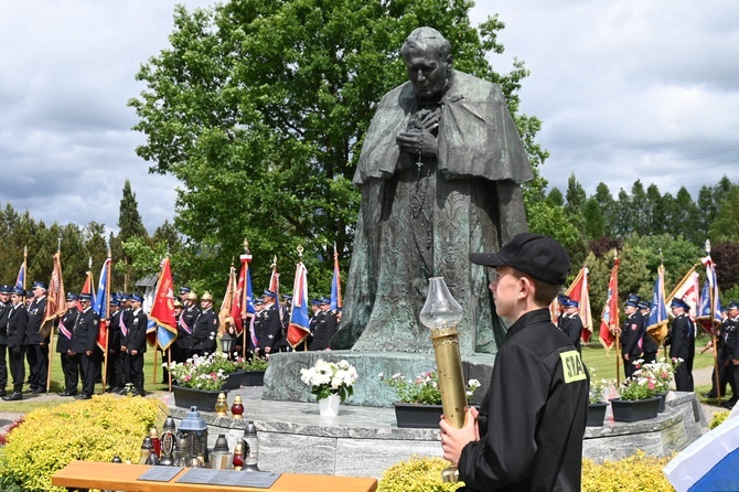 Strażacy i motocykliści dojechali do Gaździny Podhala 