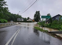 Bielsko-Biała. Alarm powodziowy w mieście i liczne podtopienia w powiecie
