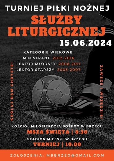 Turniej piłki nożnej dla służby liturgicznej