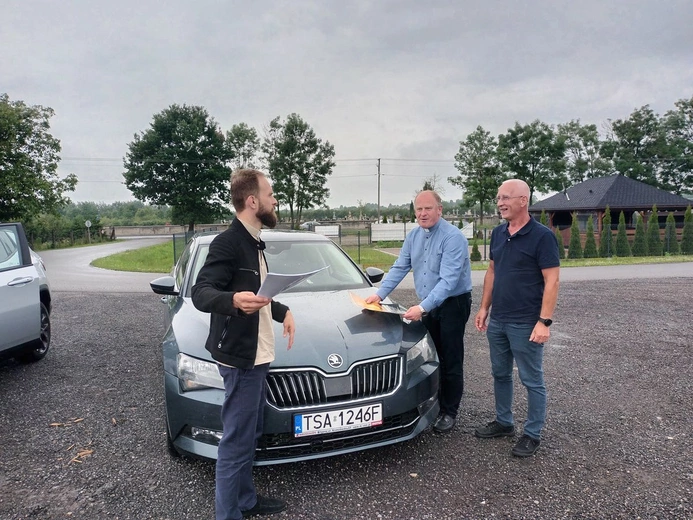 Objazd trasy pielgrzymkowej