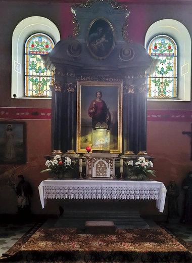 Kaplica w tarnogórskim kościele Świętych Apostołów Piotra i Pawła. 