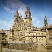 Katedra  w Santiago  de Compostela. 