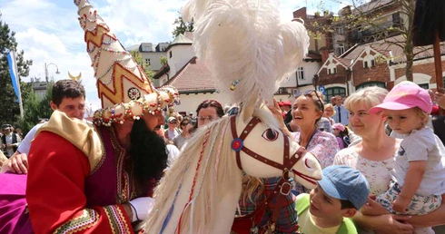 Lajkonik na nowej trasie