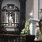 Msza św. inaugurująca wystawę o bł. Jerzym Popiełuszko