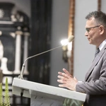 Msza św. inaugurująca wystawę o bł. Jerzym Popiełuszko
