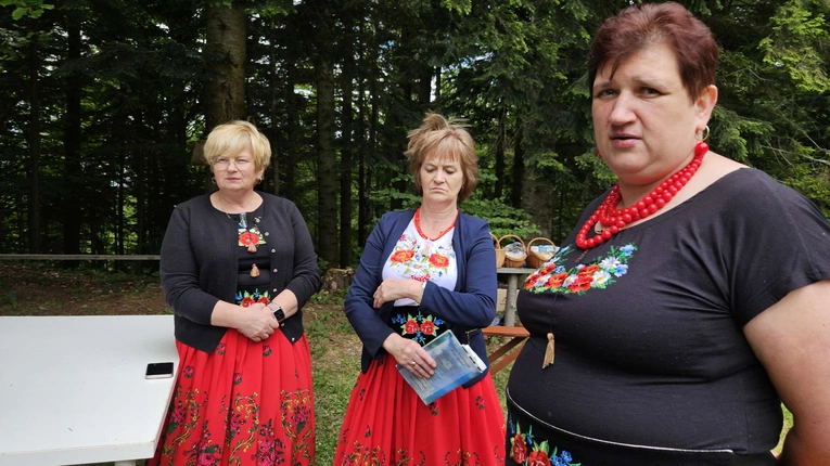 Msza św. przy kapliczce 