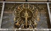 Złota krata w kościele Świętej Rodziny w Branicach
