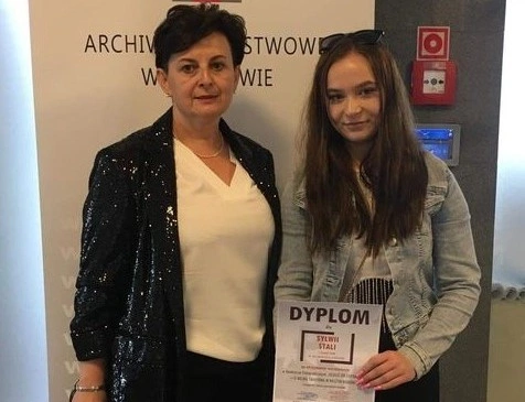 Wyróżnienie dla uczennicy z Gorzyc
