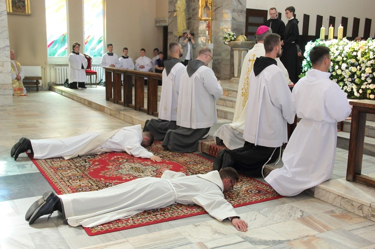 Sakrament święceń diakonatu br. Adama Dunsta