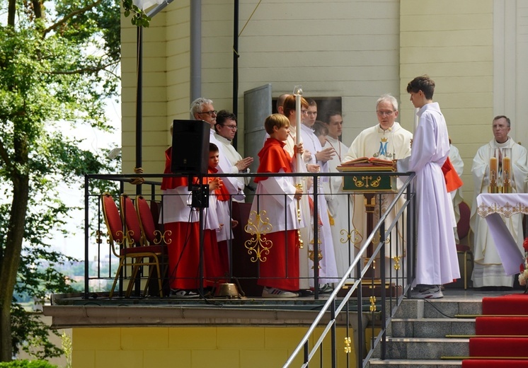 Inauguracja sanktuarium NMP Osobowickiej na Świętym Wzgórzu
