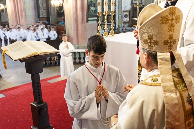 Błogosławieństwo lektorów i ceremoniarzy