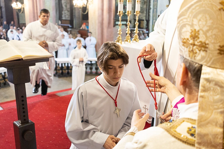 Błogosławieństwo lektorów i ceremoniarzy