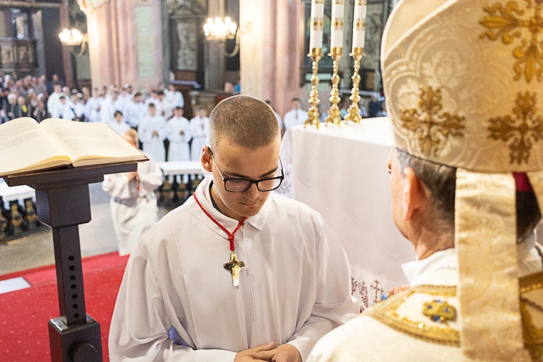 Błogosławieństwo lektorów i ceremoniarzy