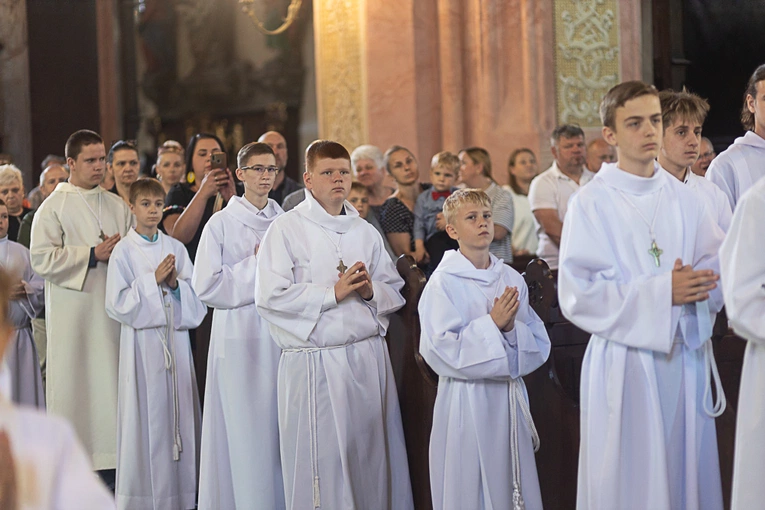 Błogosławieństwo lektorów i ceremoniarzy