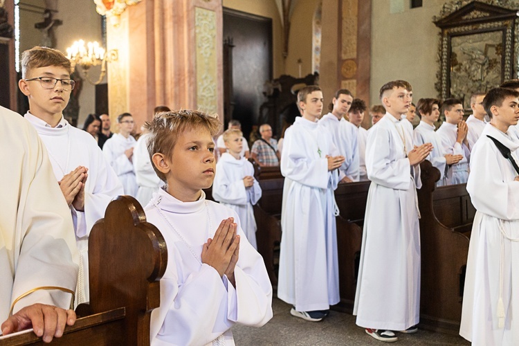 Błogosławieństwo lektorów i ceremoniarzy