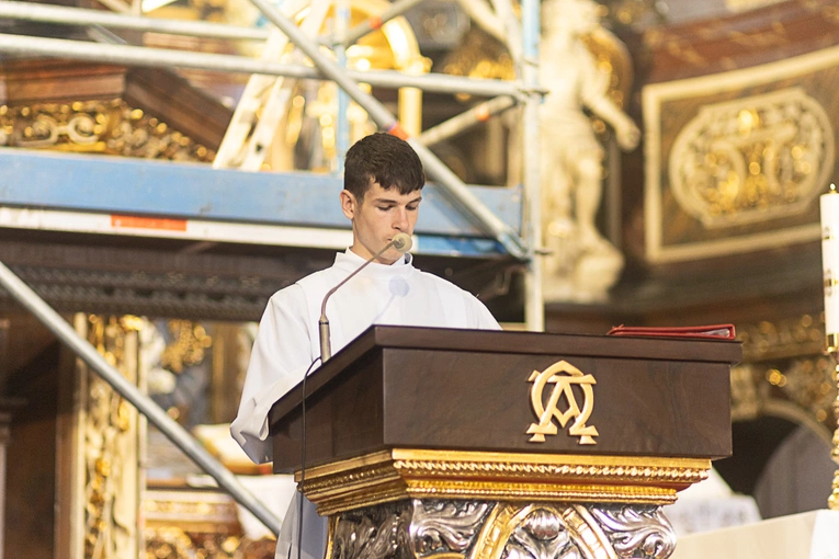 Błogosławieństwo lektorów i ceremoniarzy