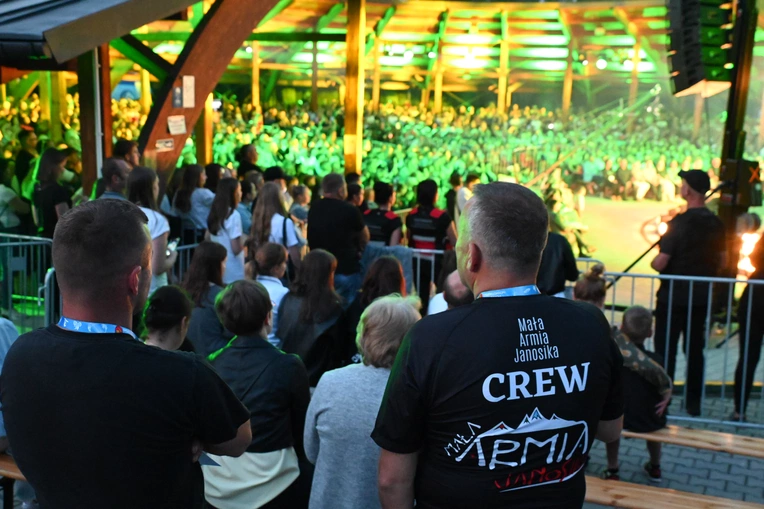 Mała Armia Janosika w rabczańskim amfiteatrze