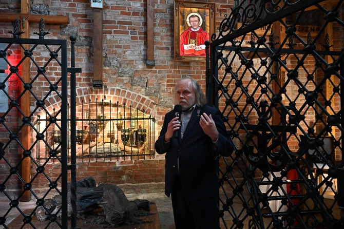 Uroczystości 40. rocznicy śmierci bł. Jerzego Popiełuszki w bazylice św. Brygidy