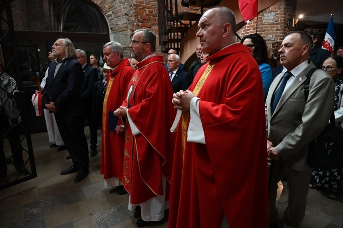 Uroczystości 40. rocznicy śmierci bł. Jerzego Popiełuszki w bazylice św. Brygidy