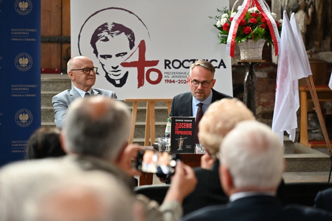 Uroczystości 40. rocznicy śmierci bł. Jerzego Popiełuszki w bazylice św. Brygidy