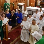 Błogosławieństwo precentorek i ceremoniarzy w zielonogóskiej konkatedrze