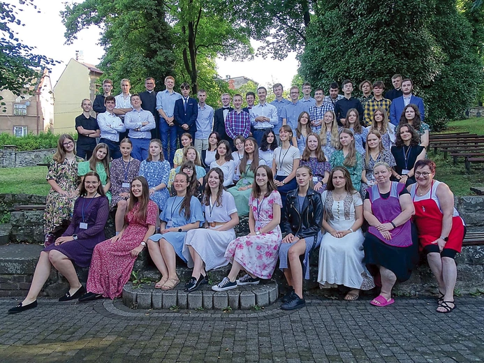 Uczestnicy spotkań oazowych, lipiec 2023 r.