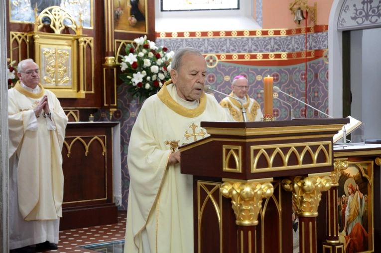 Pielgrzymka księży emerytów do Głębinowa