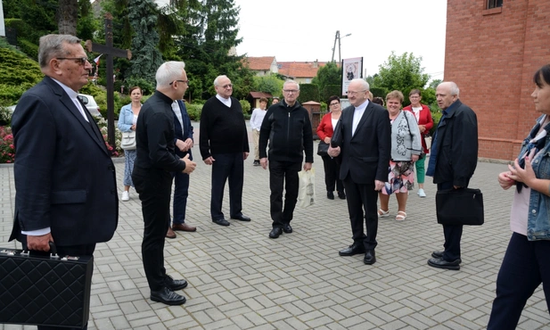 Księża emeryci u św. Rity w Głębinowie