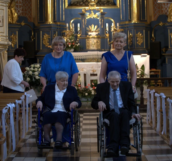 78. rocznica ślubu Wandy i Wacława Smardz