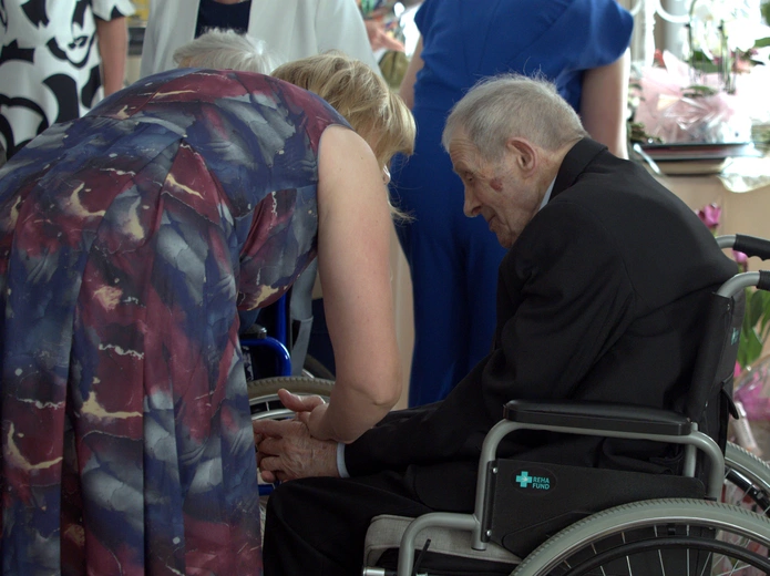 78. rocznica ślubu Wandy i Wacława Smardz