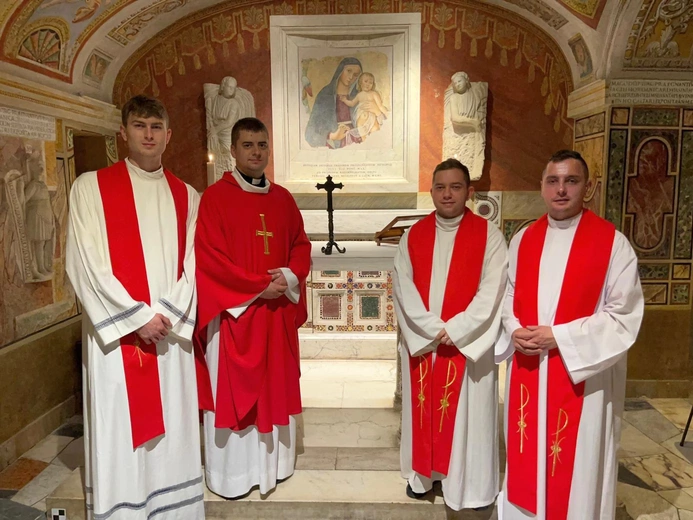 Pierwsza pielgrzymka po święceniach