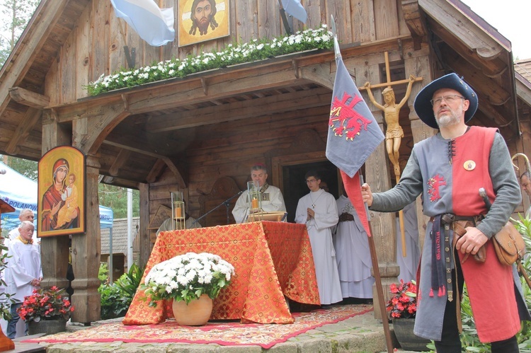 Msza św. jubileuszowa na Górze Polanowskiej