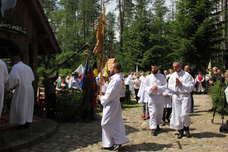 Msza św. jubileuszowa na Górze Polanowskiej