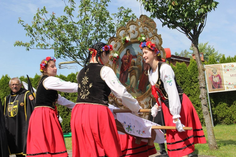 Odpust Polanowski - wejście na górę
