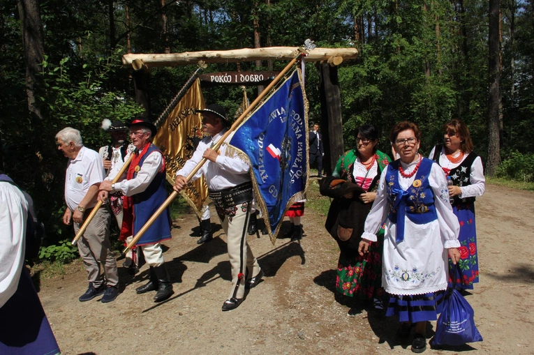 Odpust Polanowski - wejście na górę