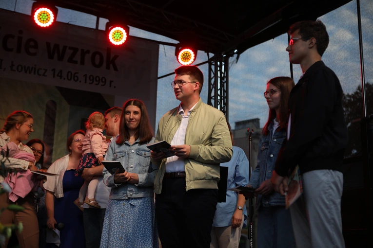 25. rocznica wizyty Jana Pawła II w Łowiczu - uwielbienie