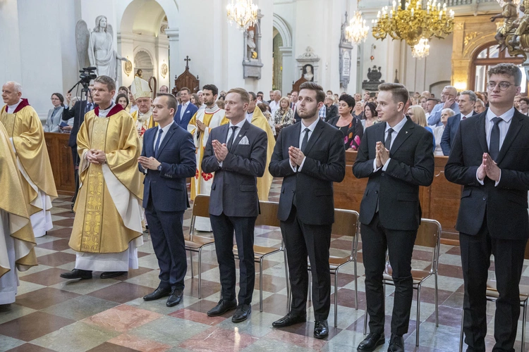Obrzęd kandydatury i przyjęcia sutanny w WMSD