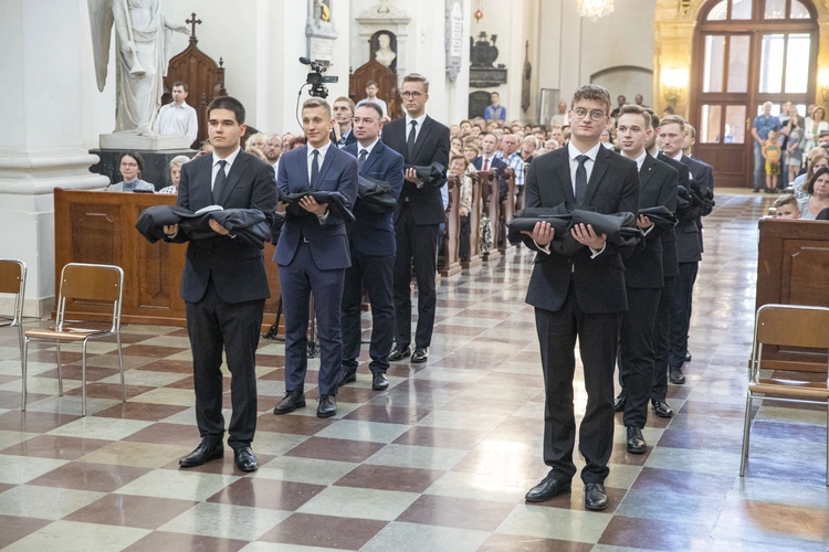 Obrzęd kandydatury i przyjęcia sutanny w WMSD