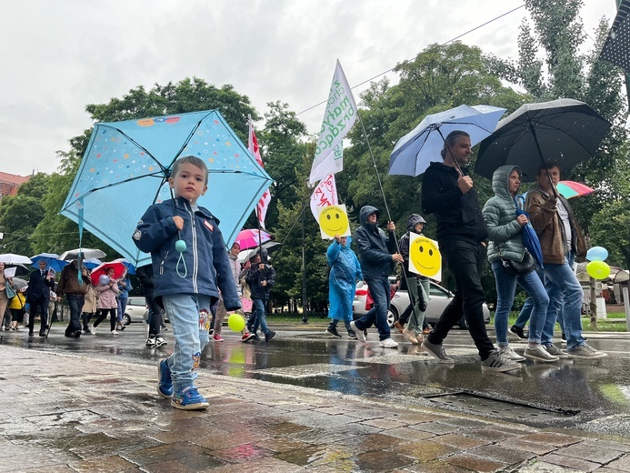 Katowice. "Marsz dla życia, rodziny, ojczyzny"