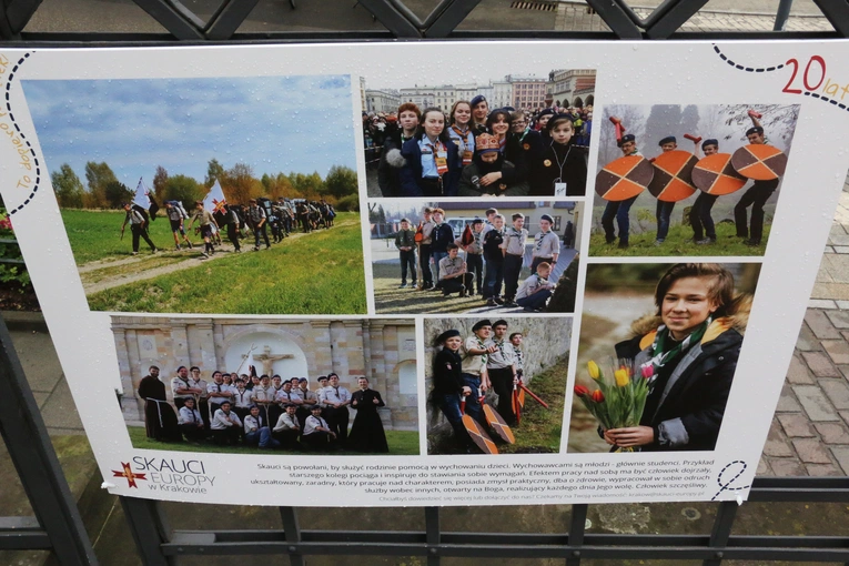 Jubileusz 20-lecia Skautów Europy w Krakowie