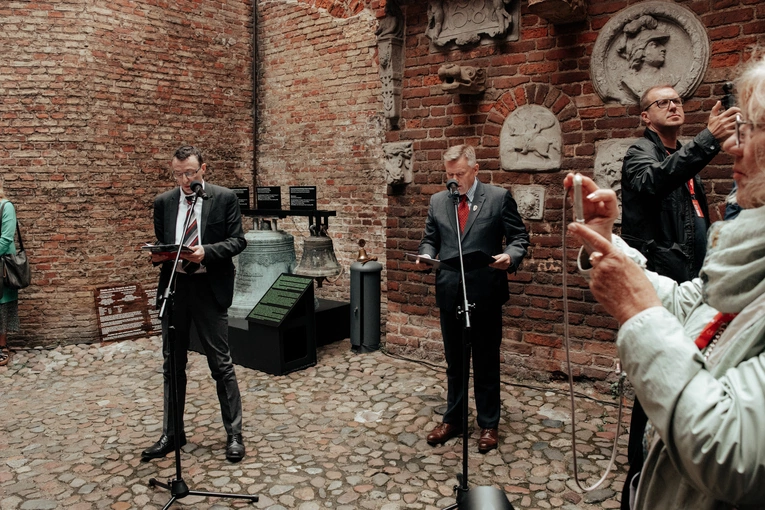 Uroczystość powitania gdańskich dzwonów