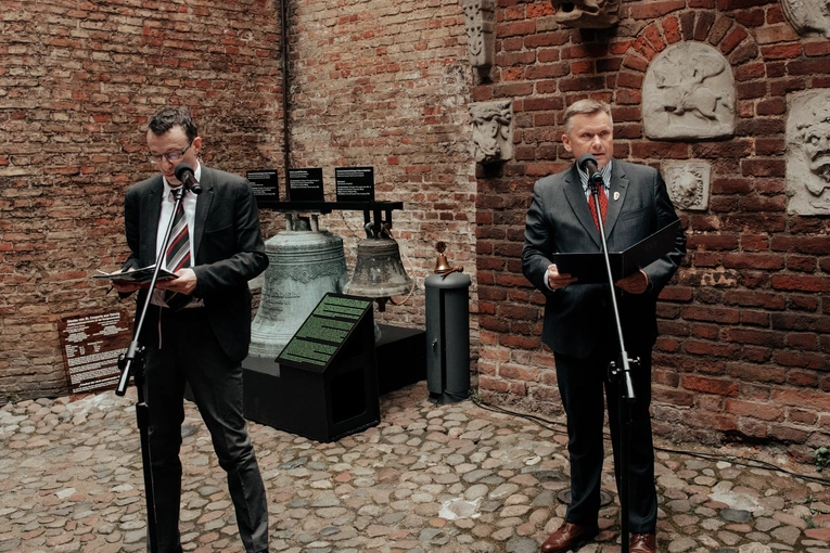 Uroczystość powitania gdańskich dzwonów