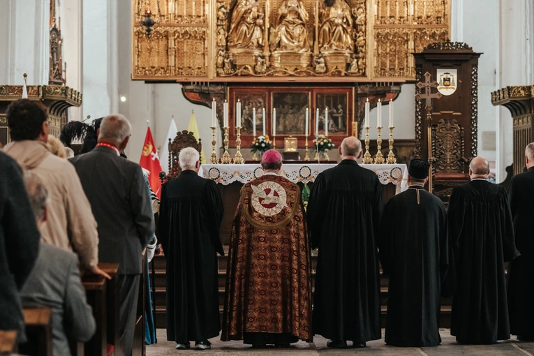 Modlitwa podczas 44. Międzynarodowego Zjazdu Miast Nowej Hanzy