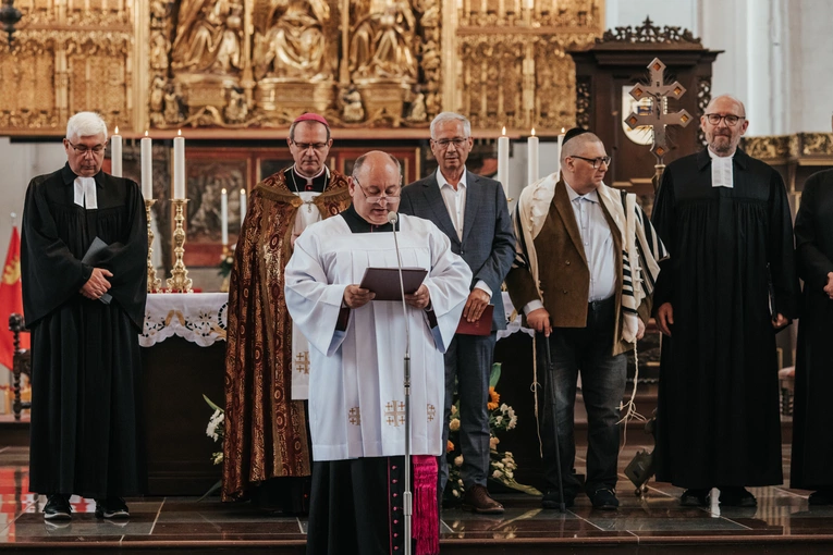 Modlitwa podczas 44. Międzynarodowego Zjazdu Miast Nowej Hanzy