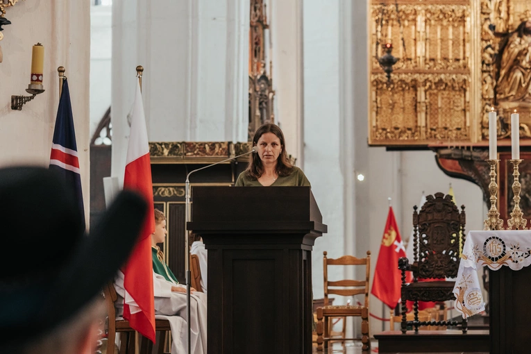 Modlitwa podczas 44. Międzynarodowego Zjazdu Miast Nowej Hanzy