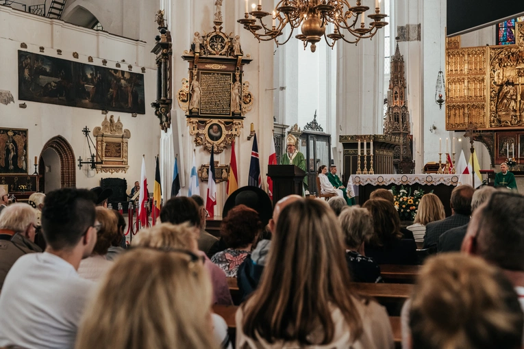 Modlitwa podczas 44. Międzynarodowego Zjazdu Miast Nowej Hanzy