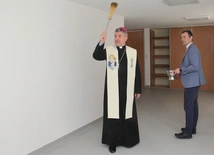 Poświęcenie centrali Caritas