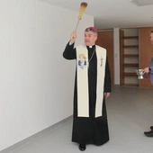 Poświęcenie centrali Caritas